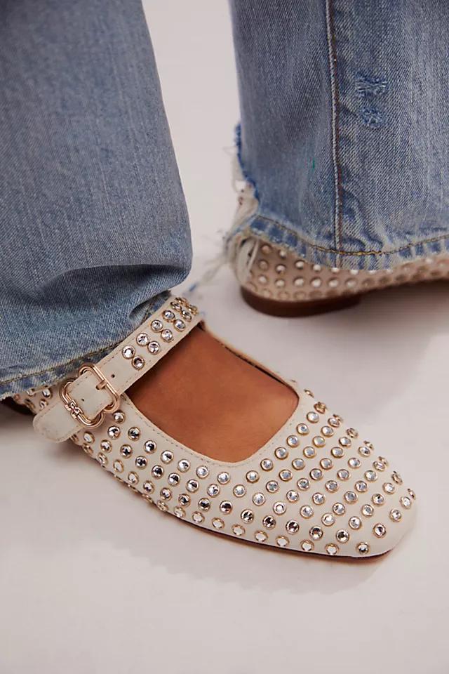 Gem Buckle Ballet Flats Product Image