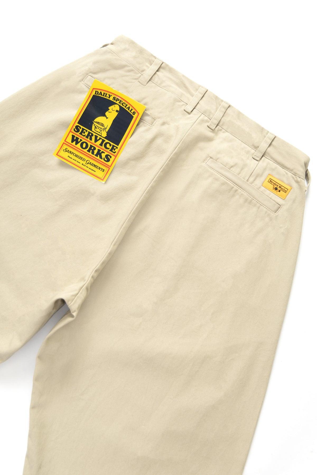 Drill Part Timer Pant - Khaki Product Image