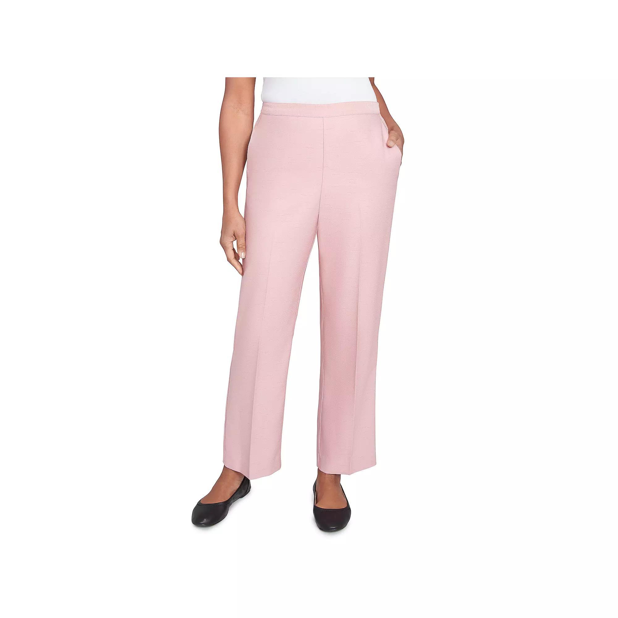 Women's Alfred Dunner Estate Pull-On Medium Length Pants,  Product Image