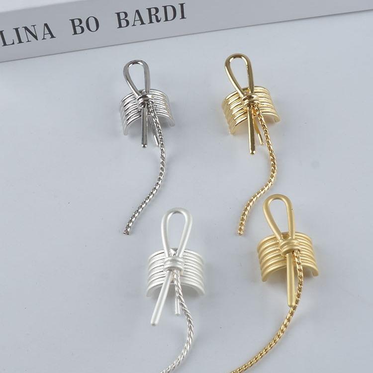 Bow Metal Hair Tie Product Image