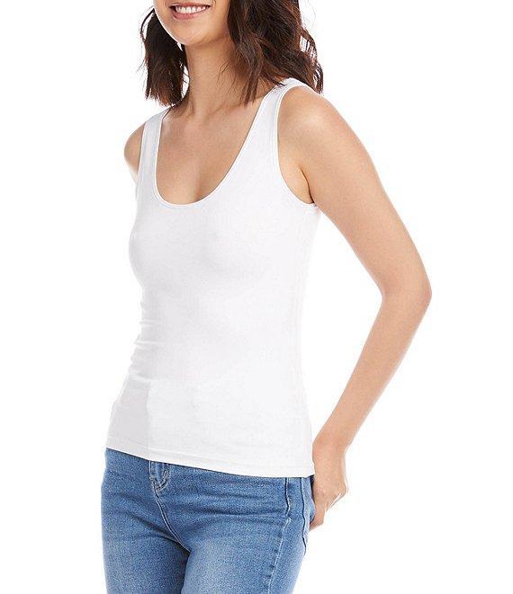 Karen Kane Sleeveless Scoop Neck Layering Tank Product Image
