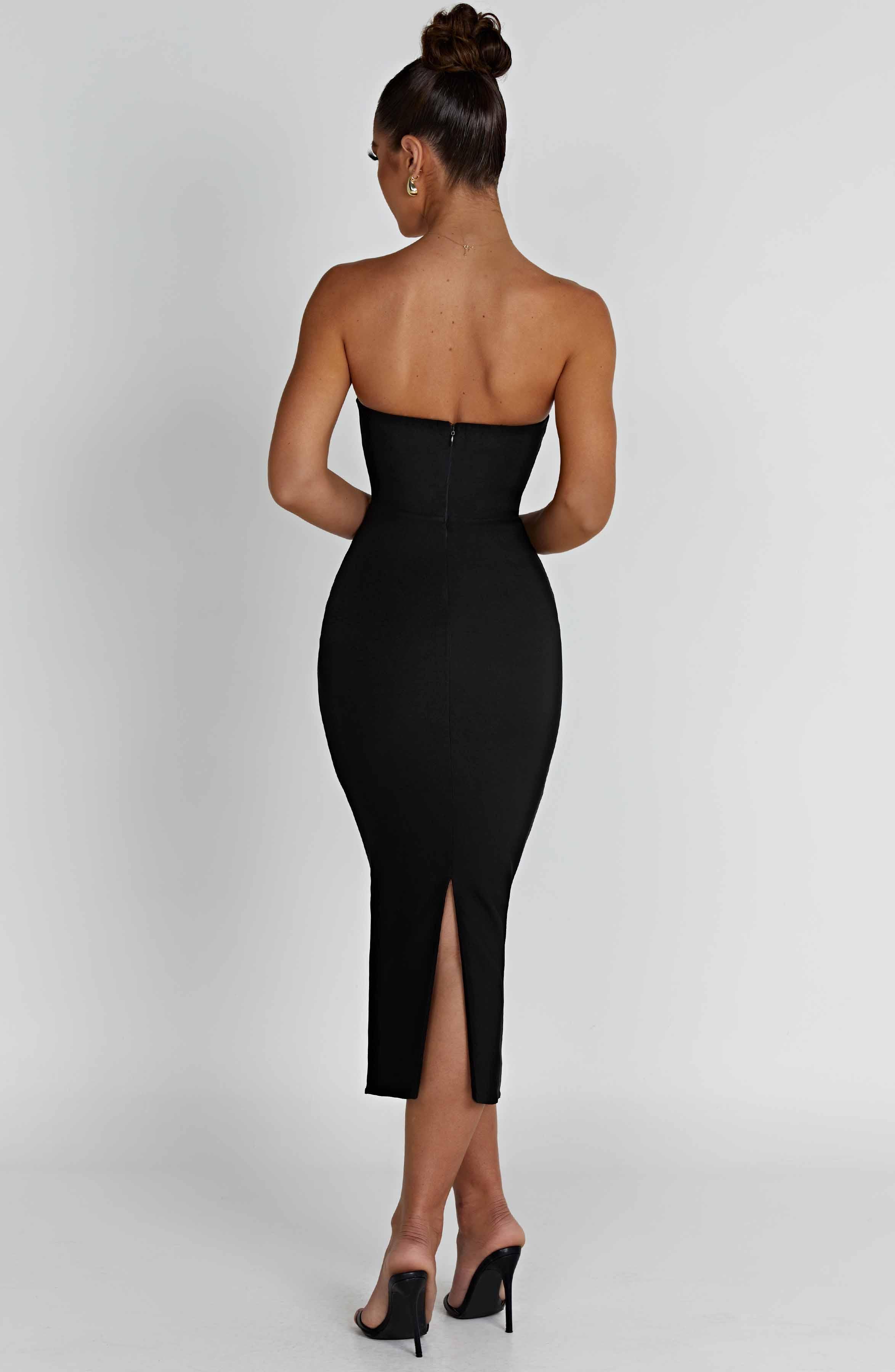 Amore Midi Dress - Black Product Image