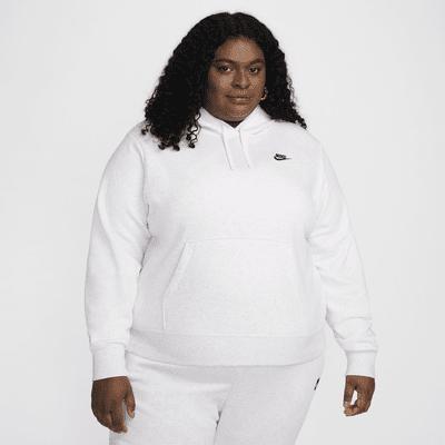 Nike Sportswear Club Fleece Women's Pullover Hoodie (Plus Size) Product Image