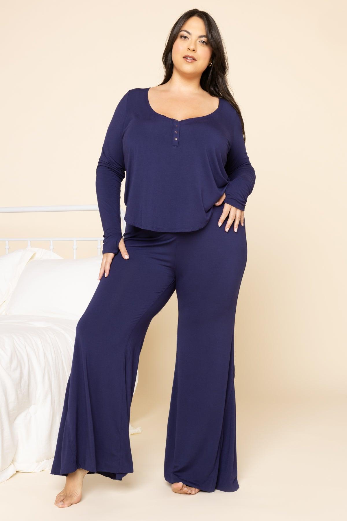 Deep Sleep Bell Bottoms - Night Navy Product Image
