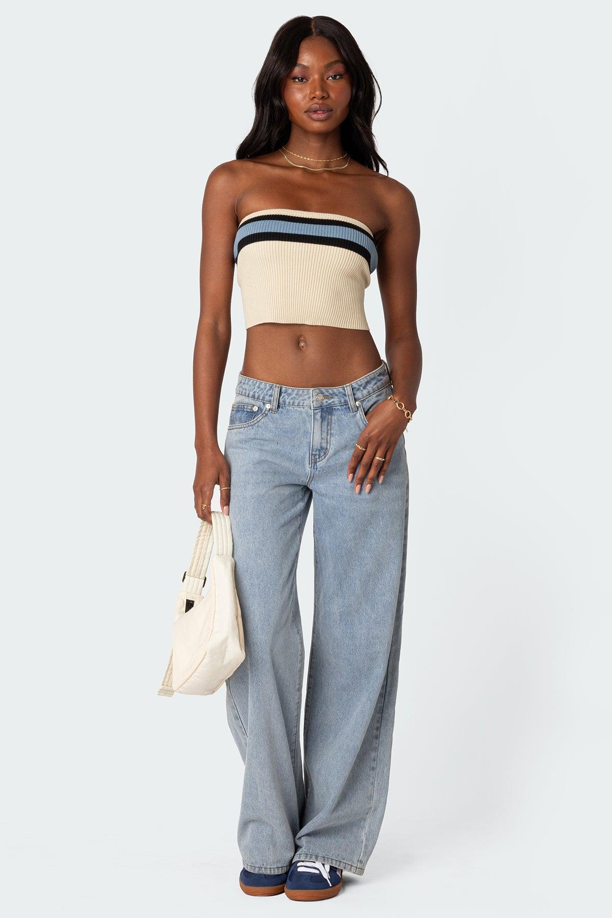 Cyprus Knit Tube Top Product Image