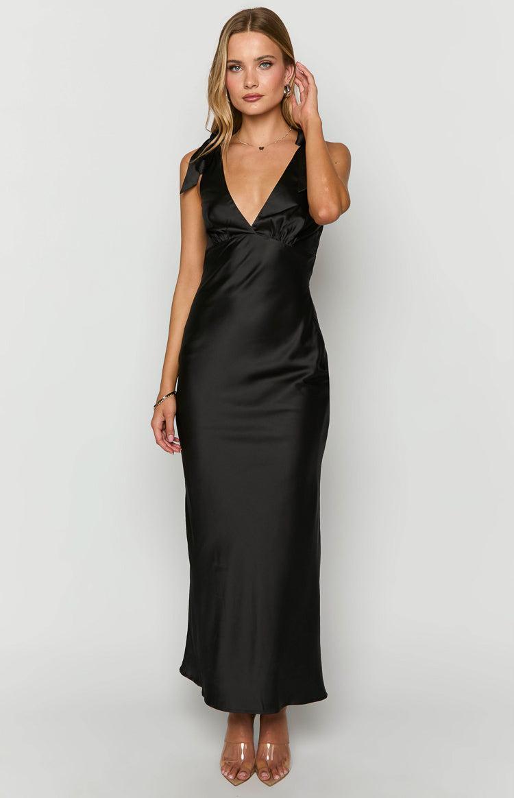 Val Black Maxi Dress Product Image