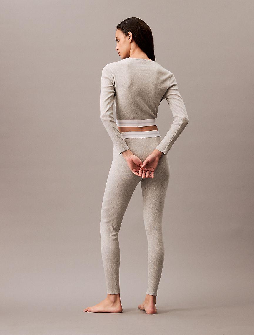 Cotton Stretch Rib Cropped T-Shirt Product Image