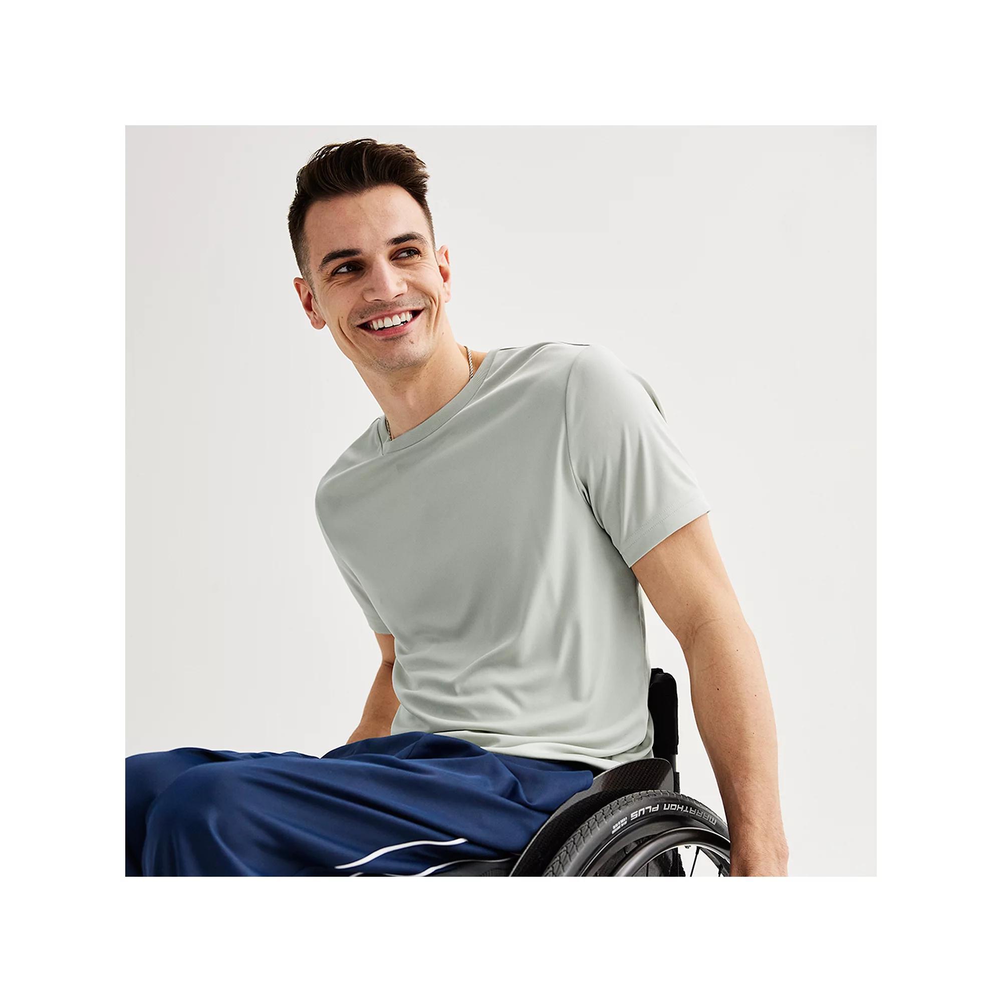 Men's Tek Gear® Adaptive DryTek Tee, Size: XL, Silver Spring Product Image