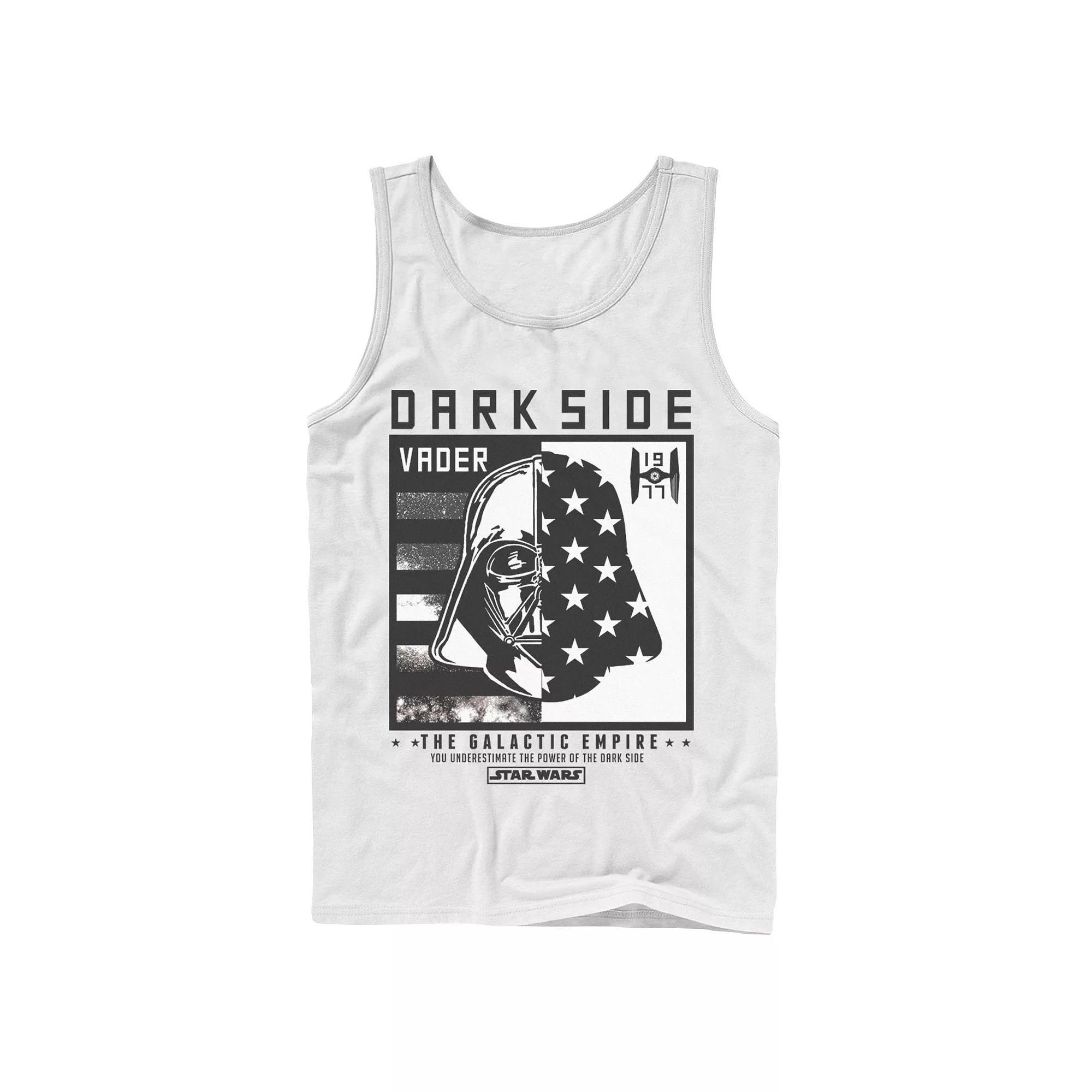 Men's Star Wars Darth Vader Dark Side Stars Tank Top,  Product Image