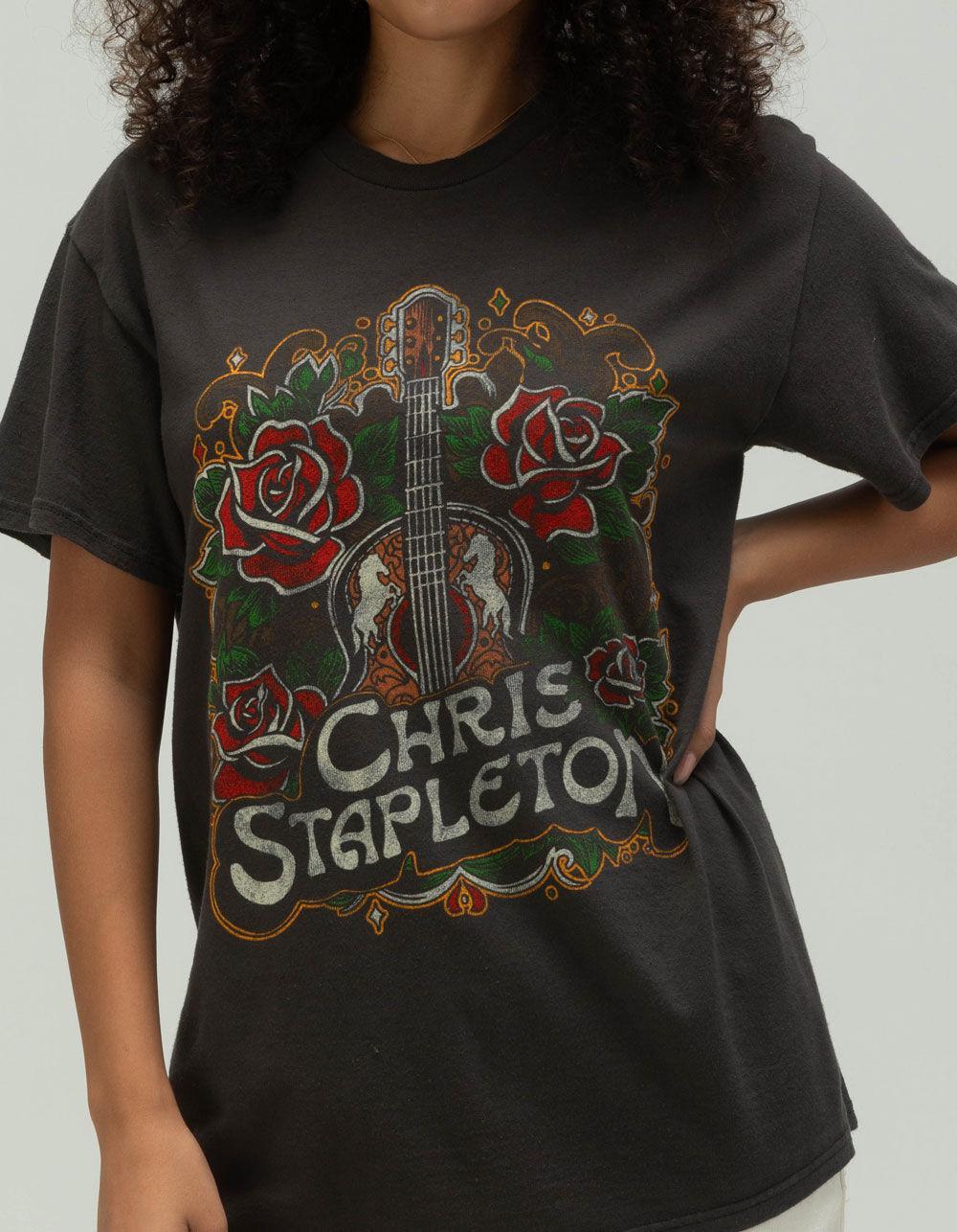 CHRIS STAPLETON Womens Boyfriend Tee - BLACK Product Image