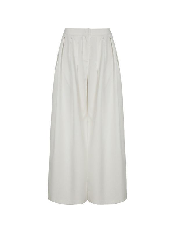 Irregular Wide Leg Pants Product Image