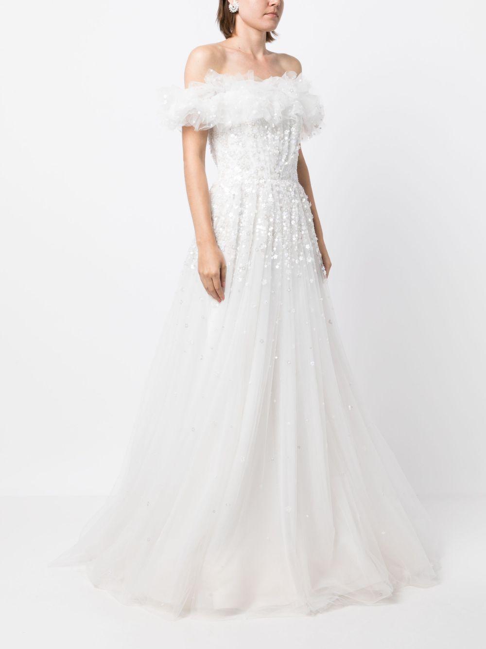 Angel Eyes flared maxi dress  Product Image