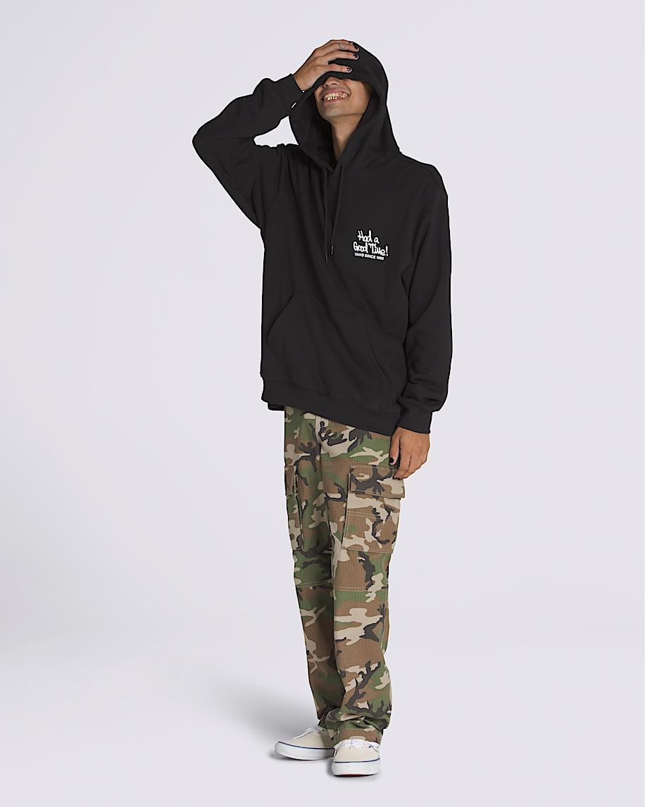 Skull Reaper Good Times Pullover Hoodie in Black| Vans US Product Image