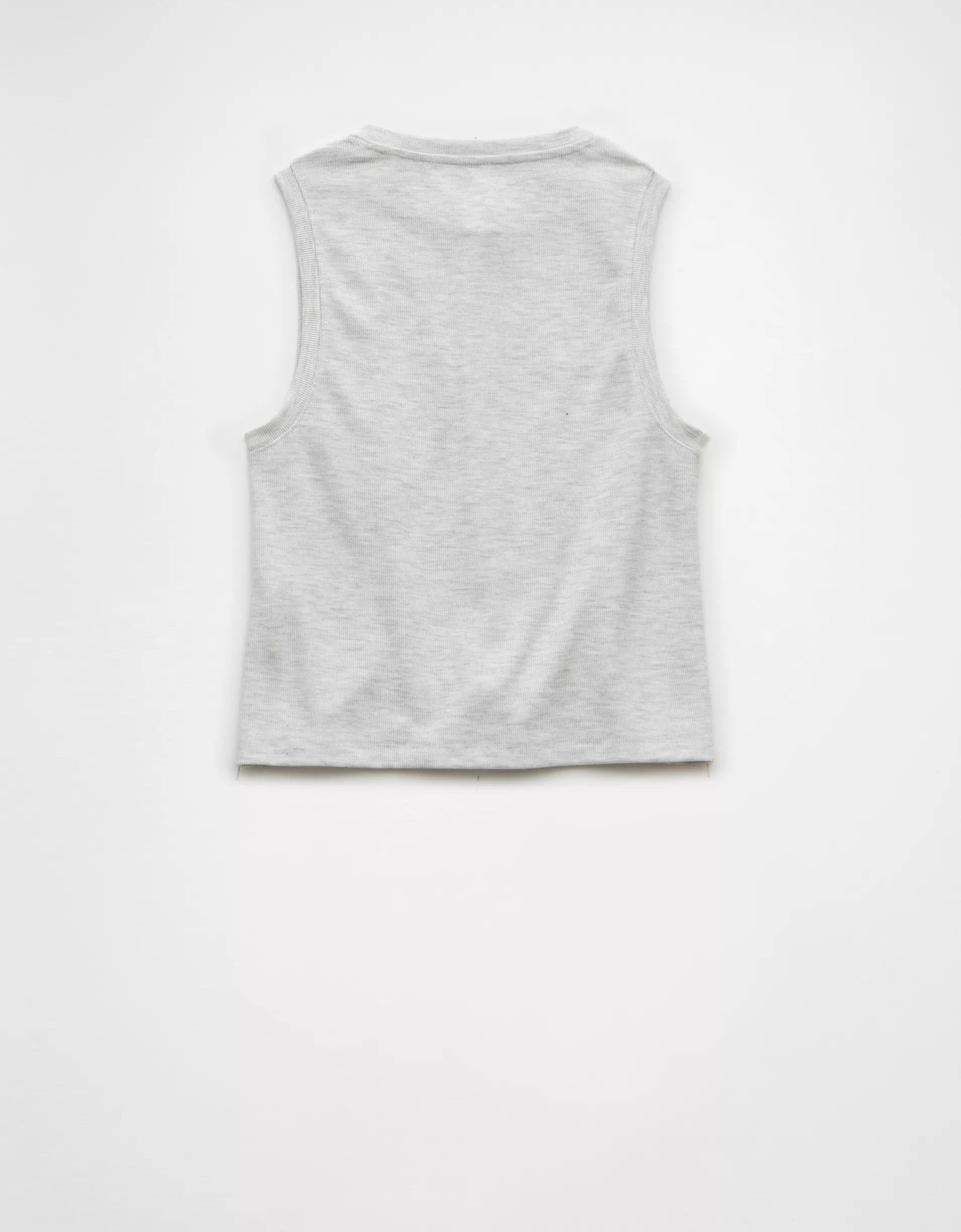 AE Button-Up Tank Top Product Image