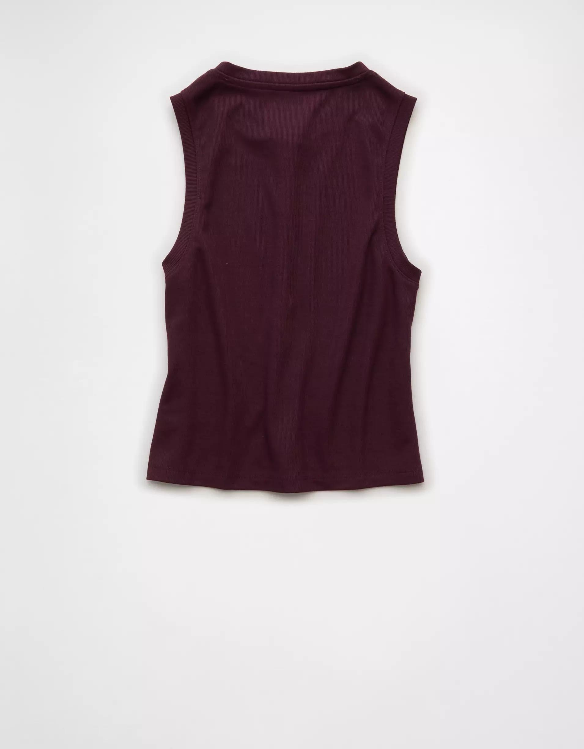 AE Button-Up Tank Top Product Image