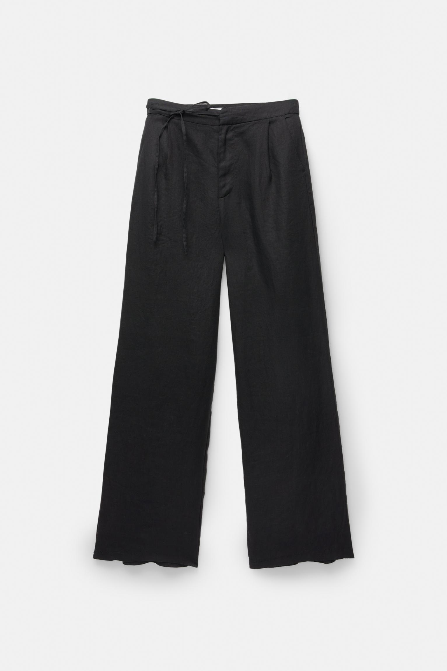 100% linen pants Product Image