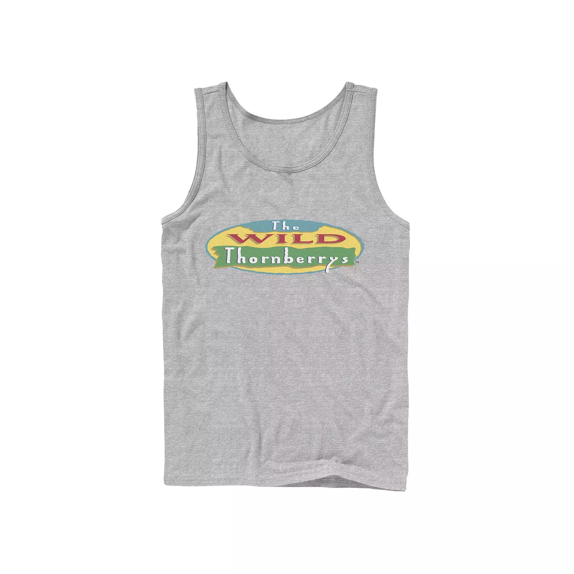 Men's Nickelodeon The Wild Thorberrys Logo Tank Top,  Product Image