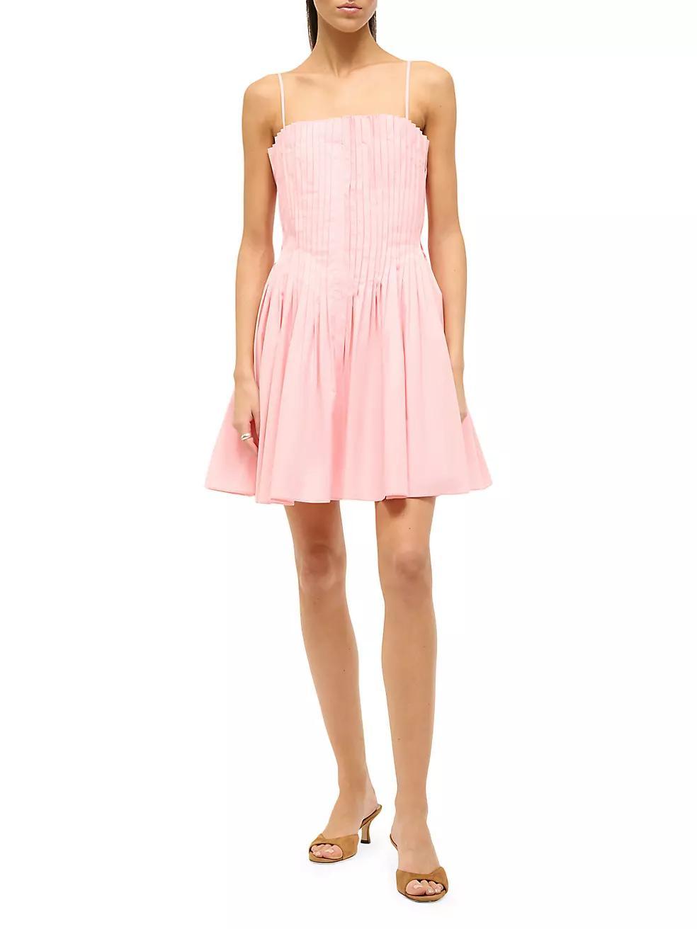 Bella Pleated Minidress Product Image