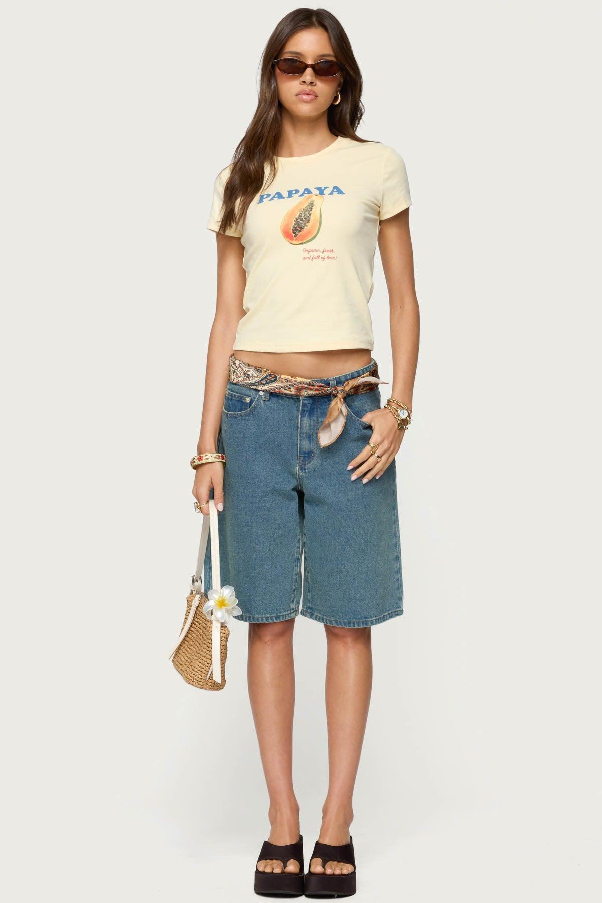 Papaya T Shirt Product Image