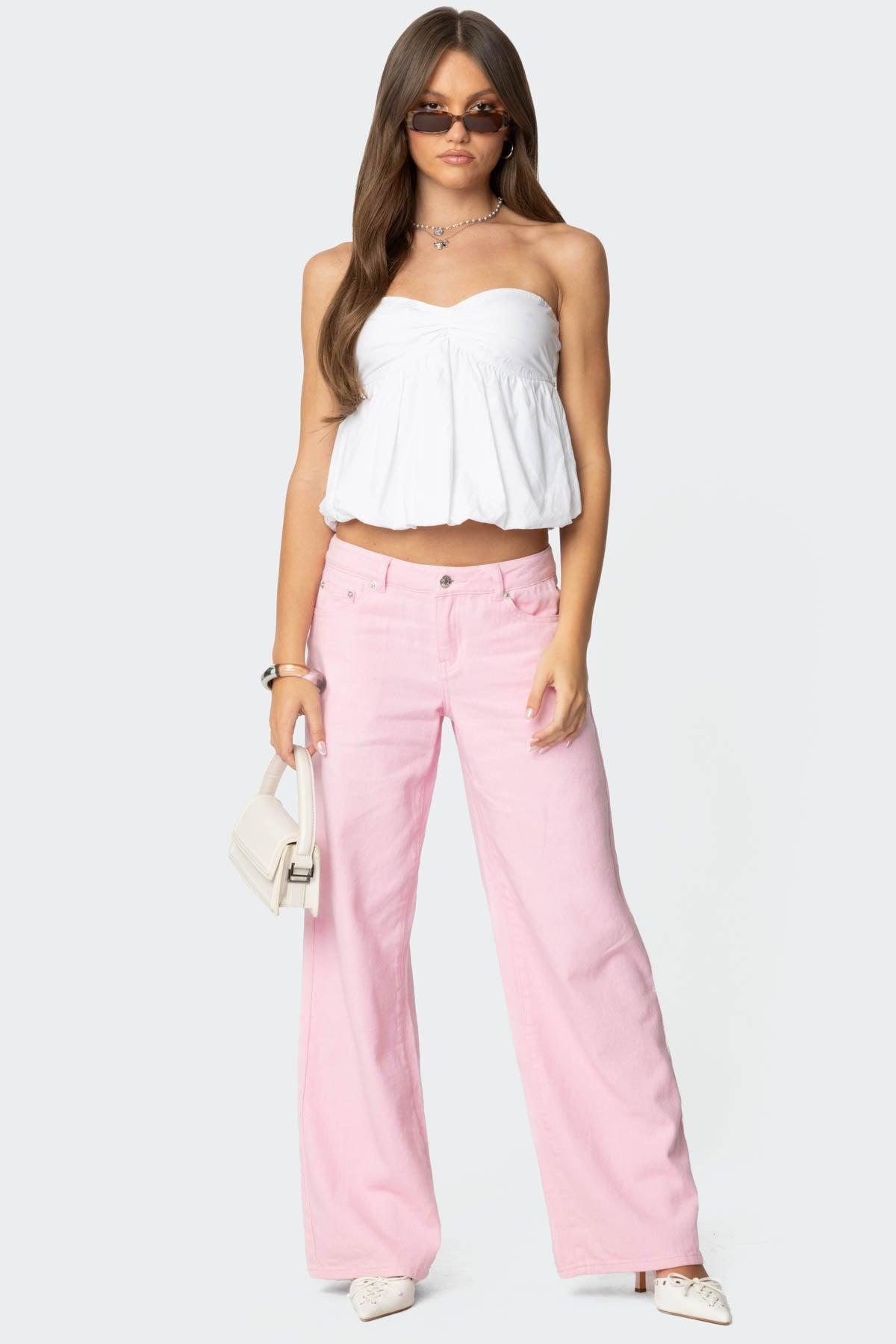 Serina Strapless Bubble Top Product Image