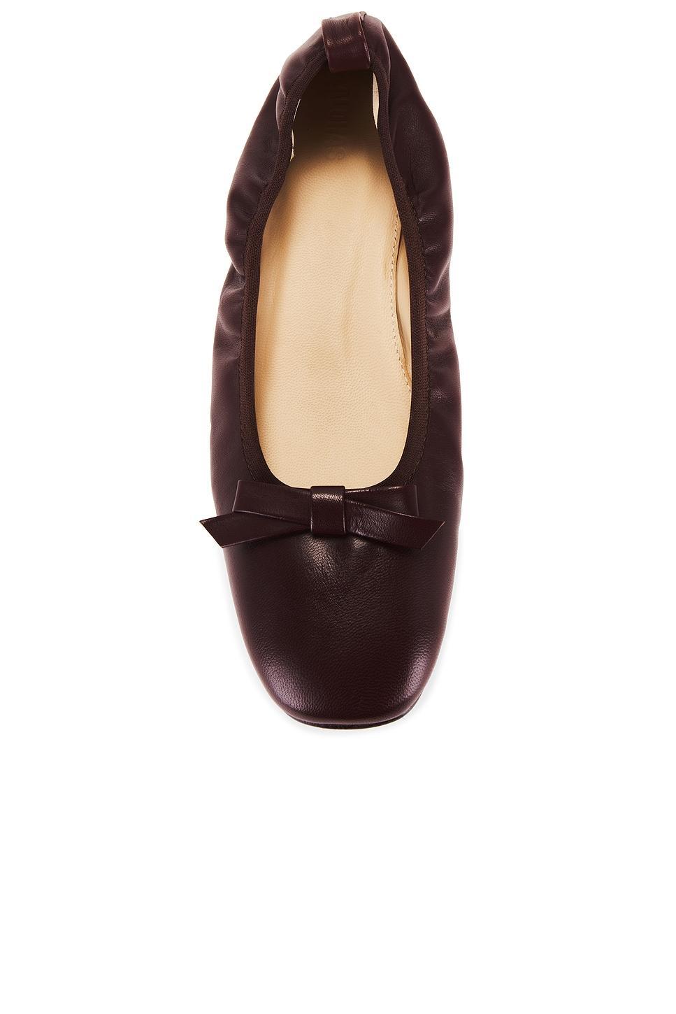 Freya Leather Ballet Flats ALOHAS Product Image