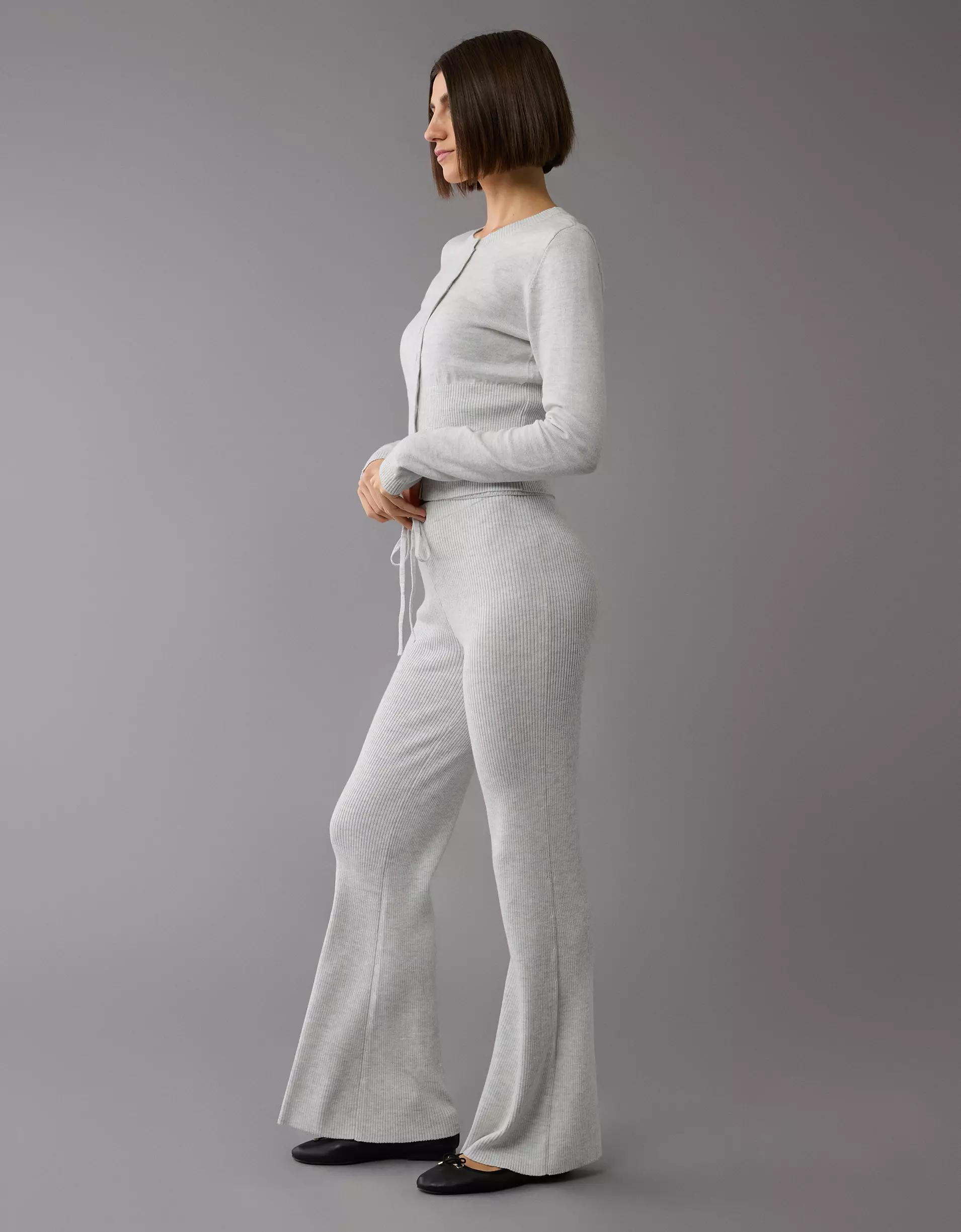 AE Mid-Rise Bootcut Sweater Lounge Pant Product Image