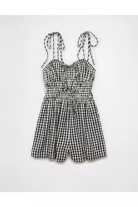 AE Sweetheart Bow Romper Womens Product Image
