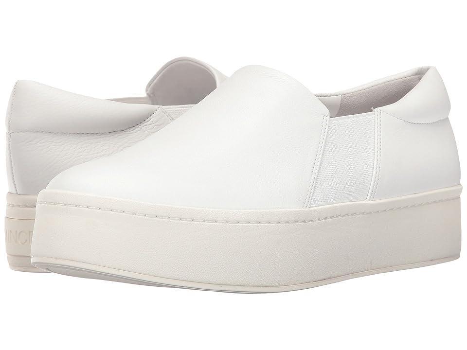 Womens Warren Leather Platform Slip-On Sneakers Product Image