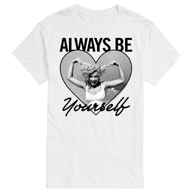 Mens Marilyn Monroe Always Be Yourself Tee Product Image