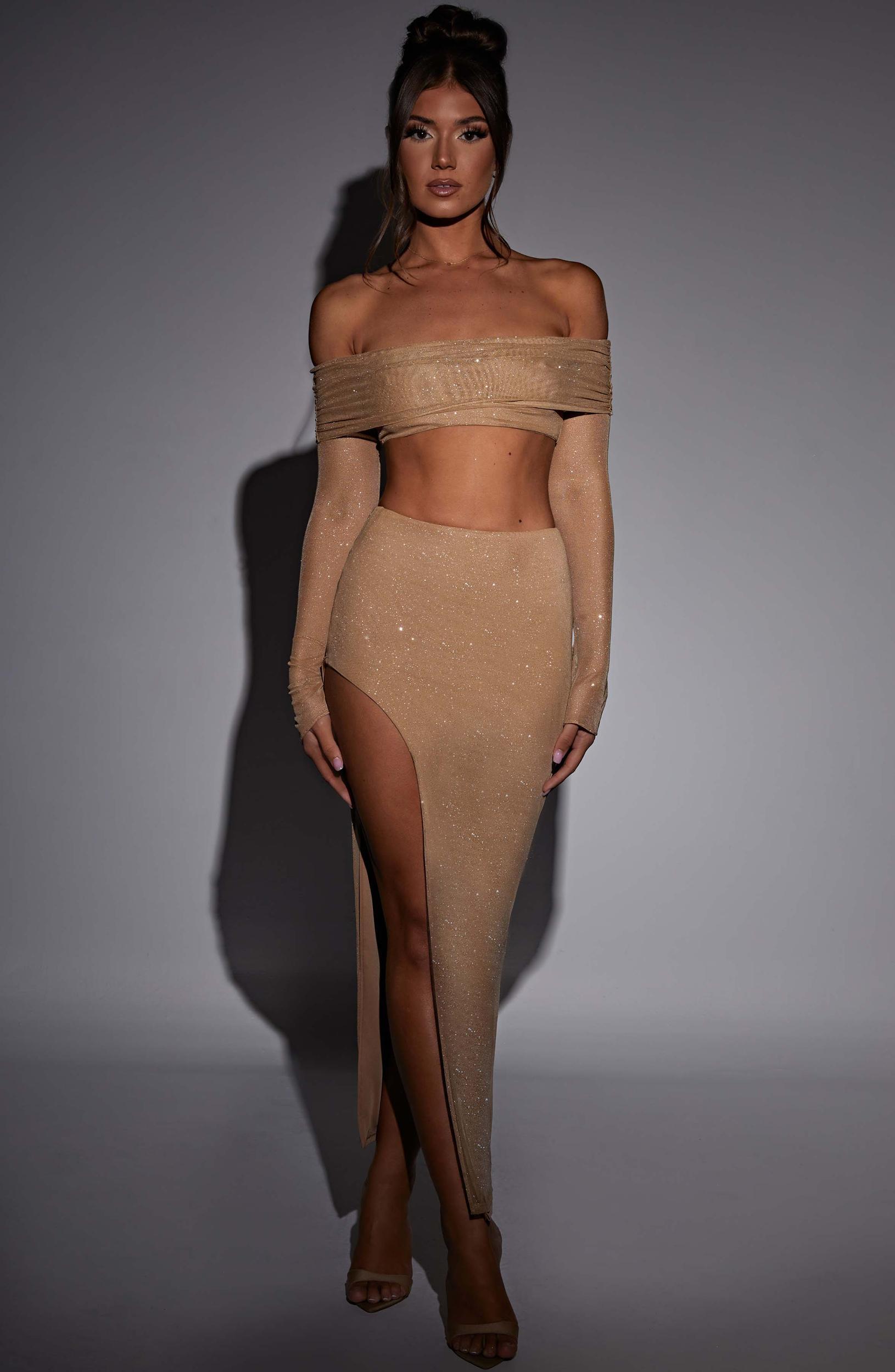 Jana Top - Gold Sparkle Product Image