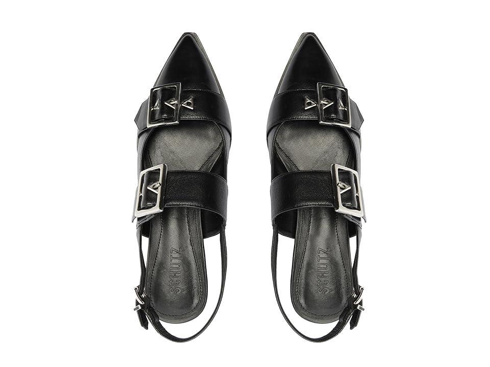 Womens Darla Sling Leather Flats Product Image