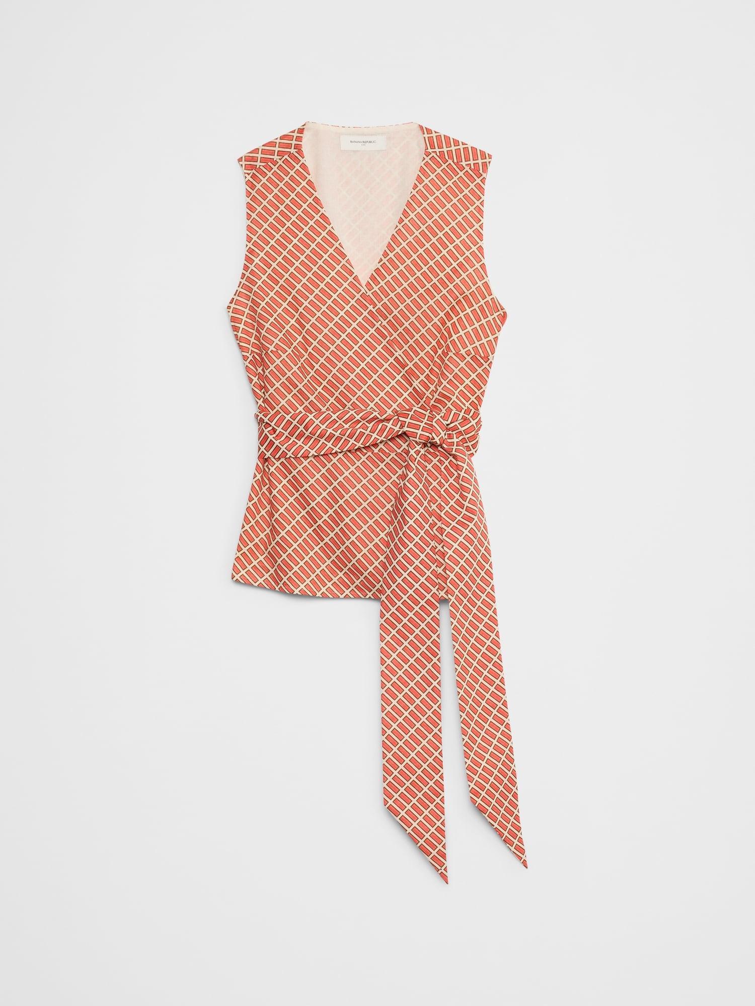 Wrapped Voile Top Product Image