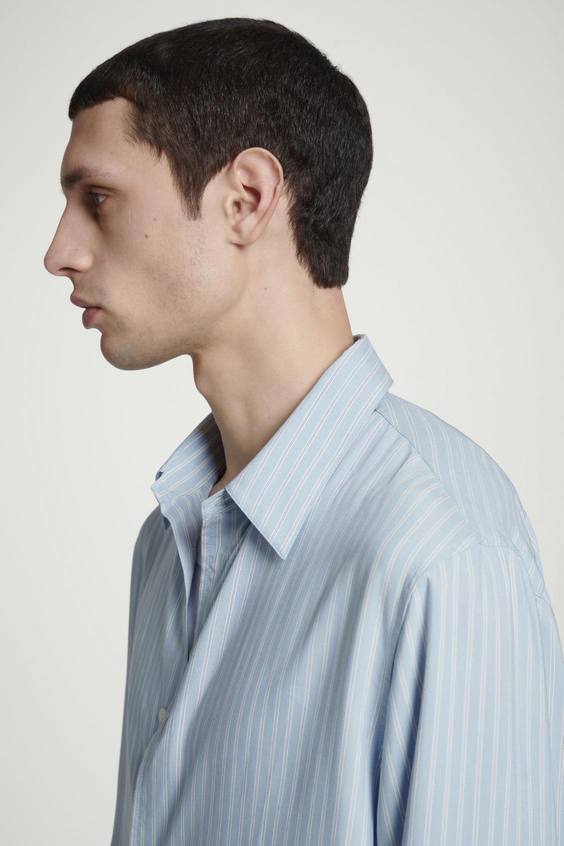 RELAXED STRIPED SHIRT Product Image