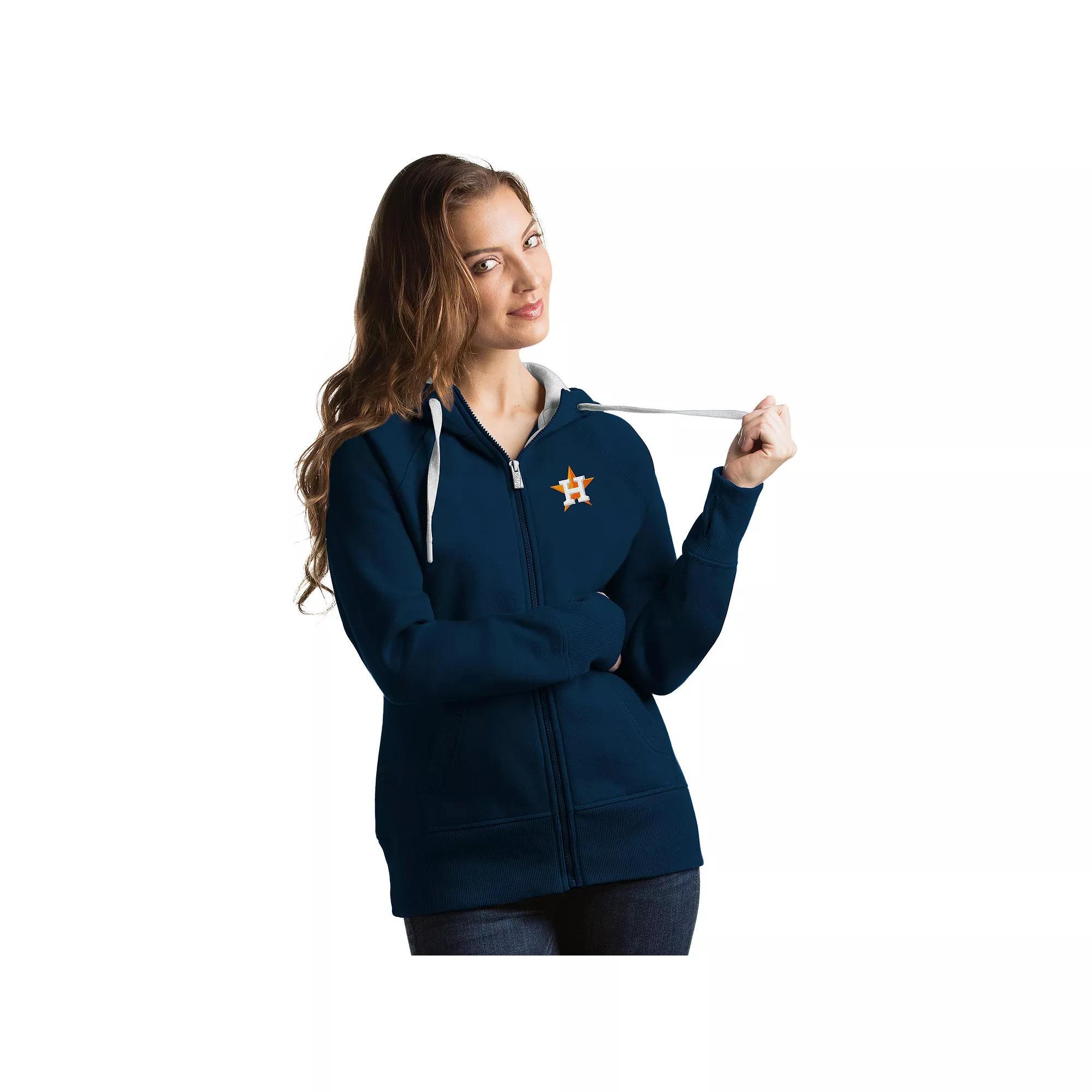 Women's Antigua Houston Astros Victory Hoodie, Size: Large, Blue Product Image