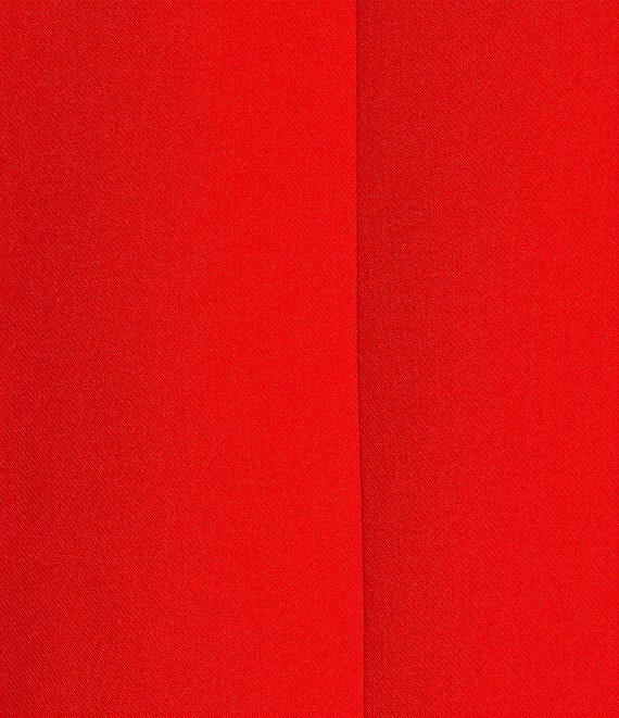 KARL LAGERFELD PARIS Woven Notch Lapel Long Sleeve One-Button Jacket Product Image