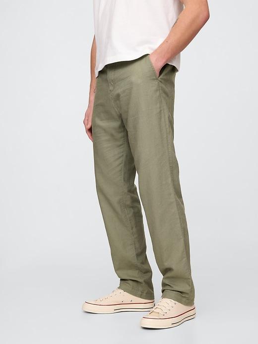 Linen-Cotton Khakis Product Image