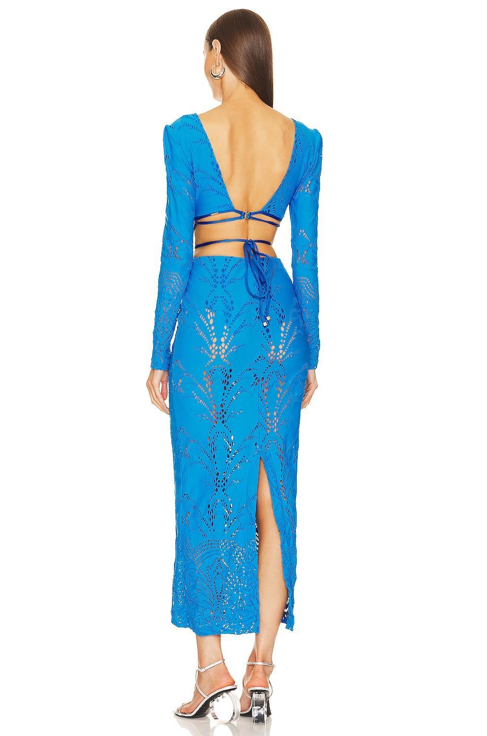 Stretch Lace Maxi Dress PatBO Product Image