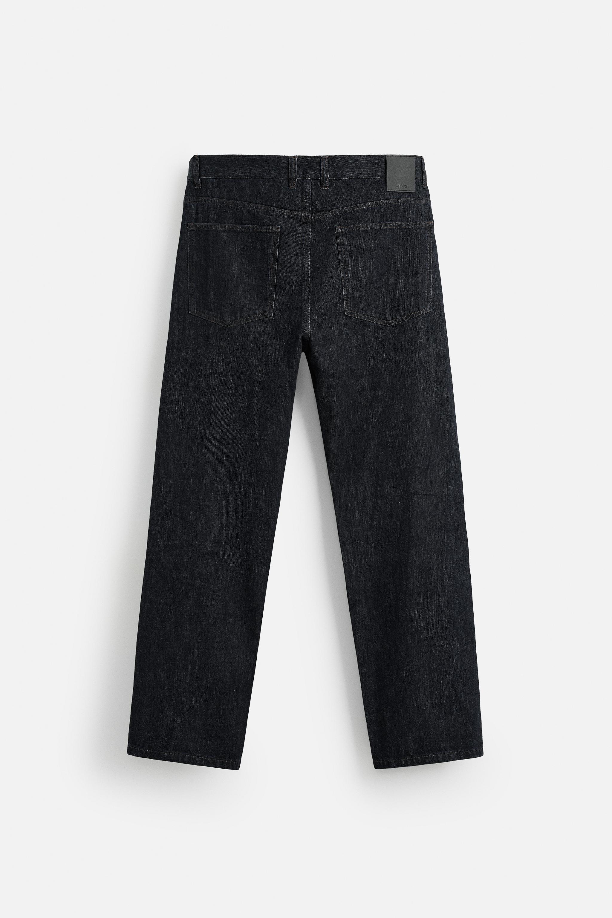 STRAIGHT FIT SELVEDGE JEANS Product Image