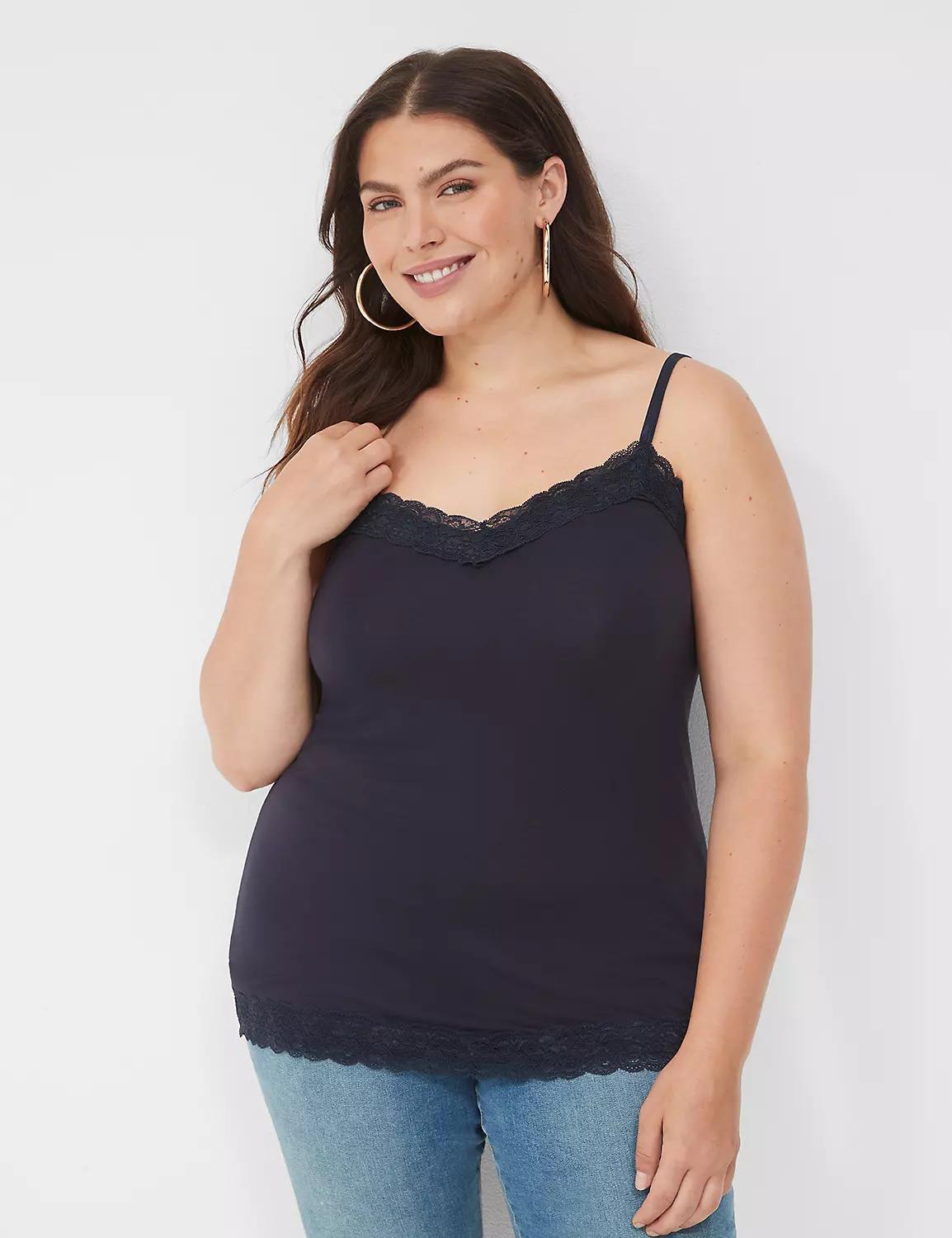 Lace-Trim Cami Product Image