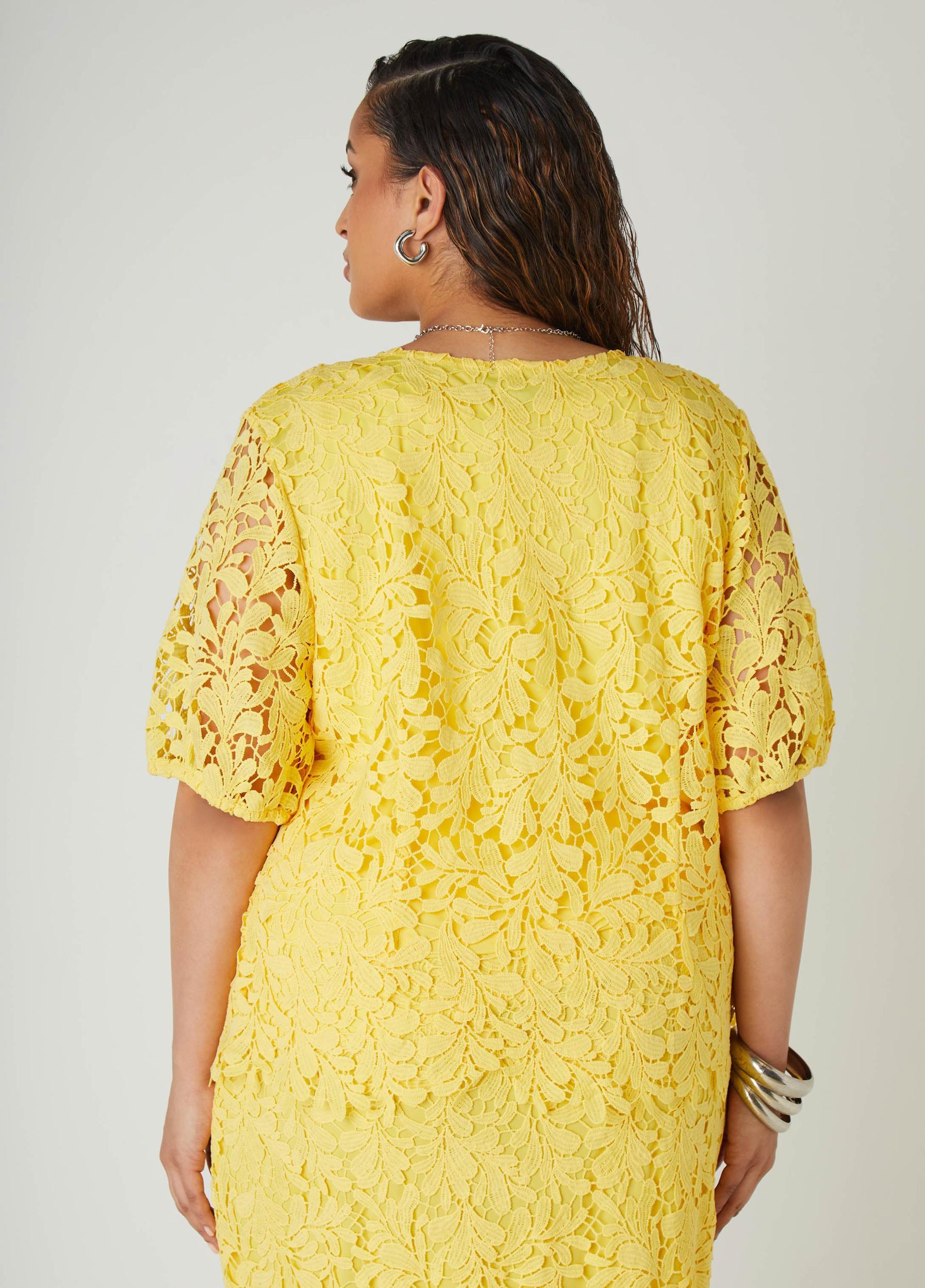 Corded Lace Blouse Product Image