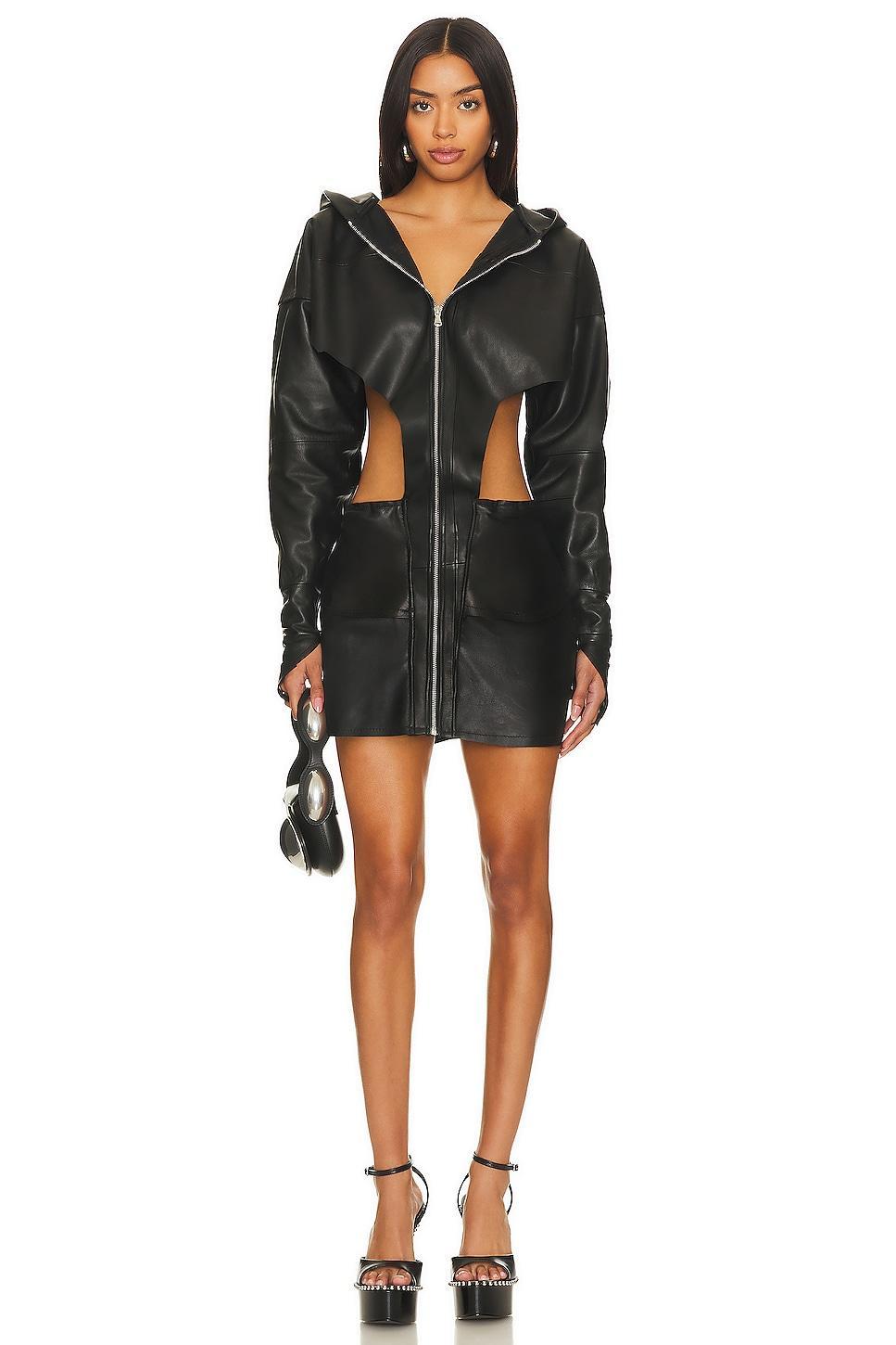 x REVOLVE V Cut Out Hoodie Dress Product Image