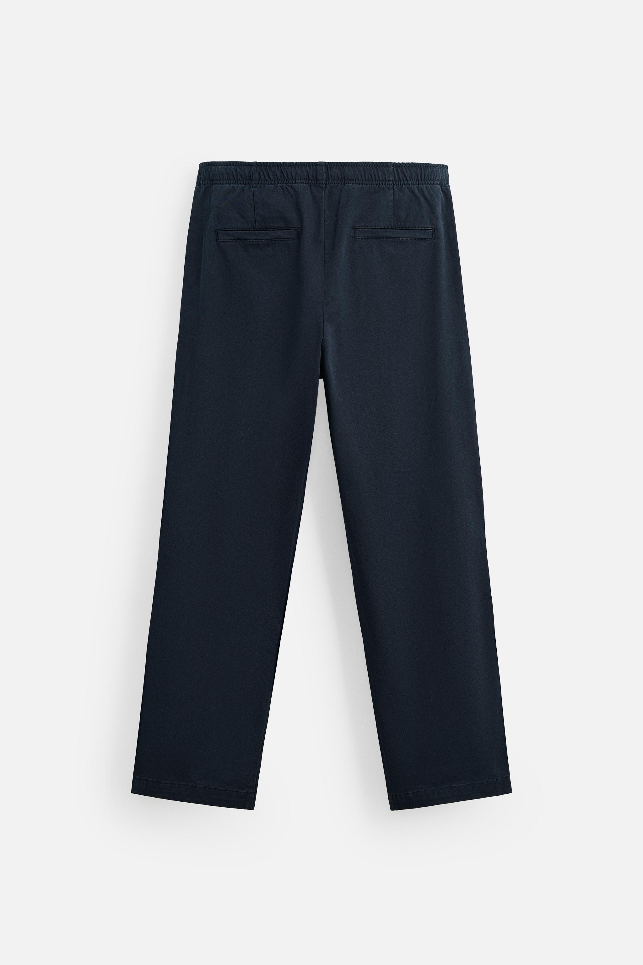 REGULAR FIT JOGGER WAIST PANTS Product Image