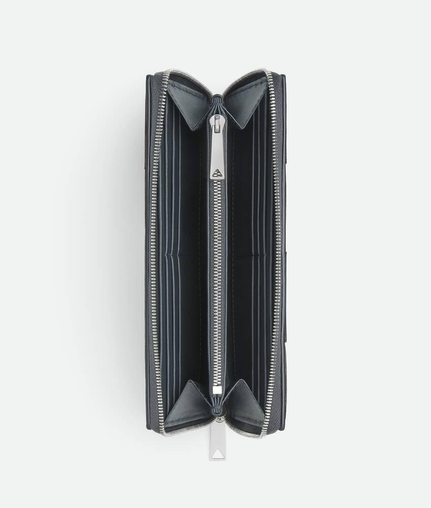 Men's Cassette Zip Around Wallet in Mid grey/ardoise Product Image