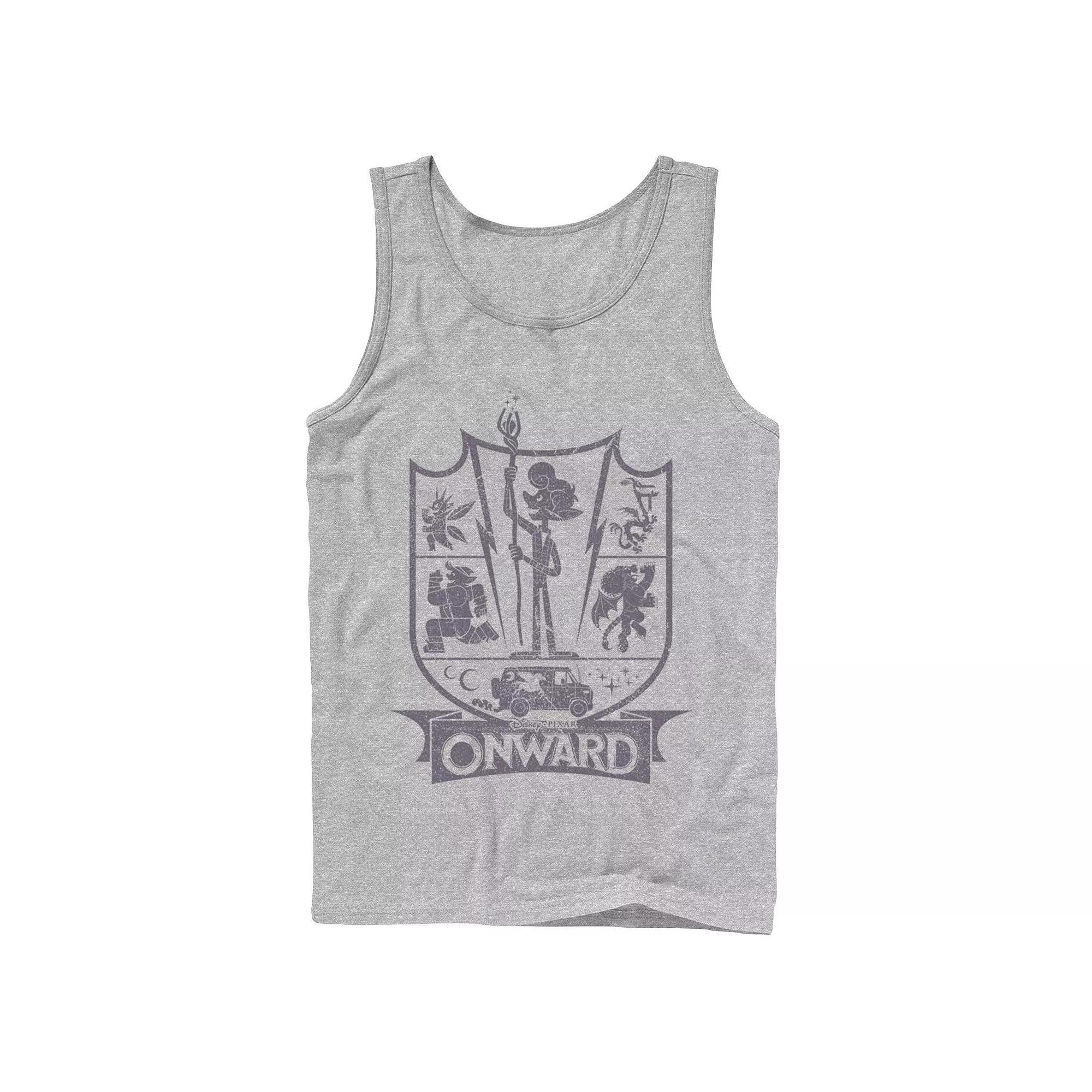 Men's Disney / Pixar Onward Ian Character Badge Tank Top,  Product Image