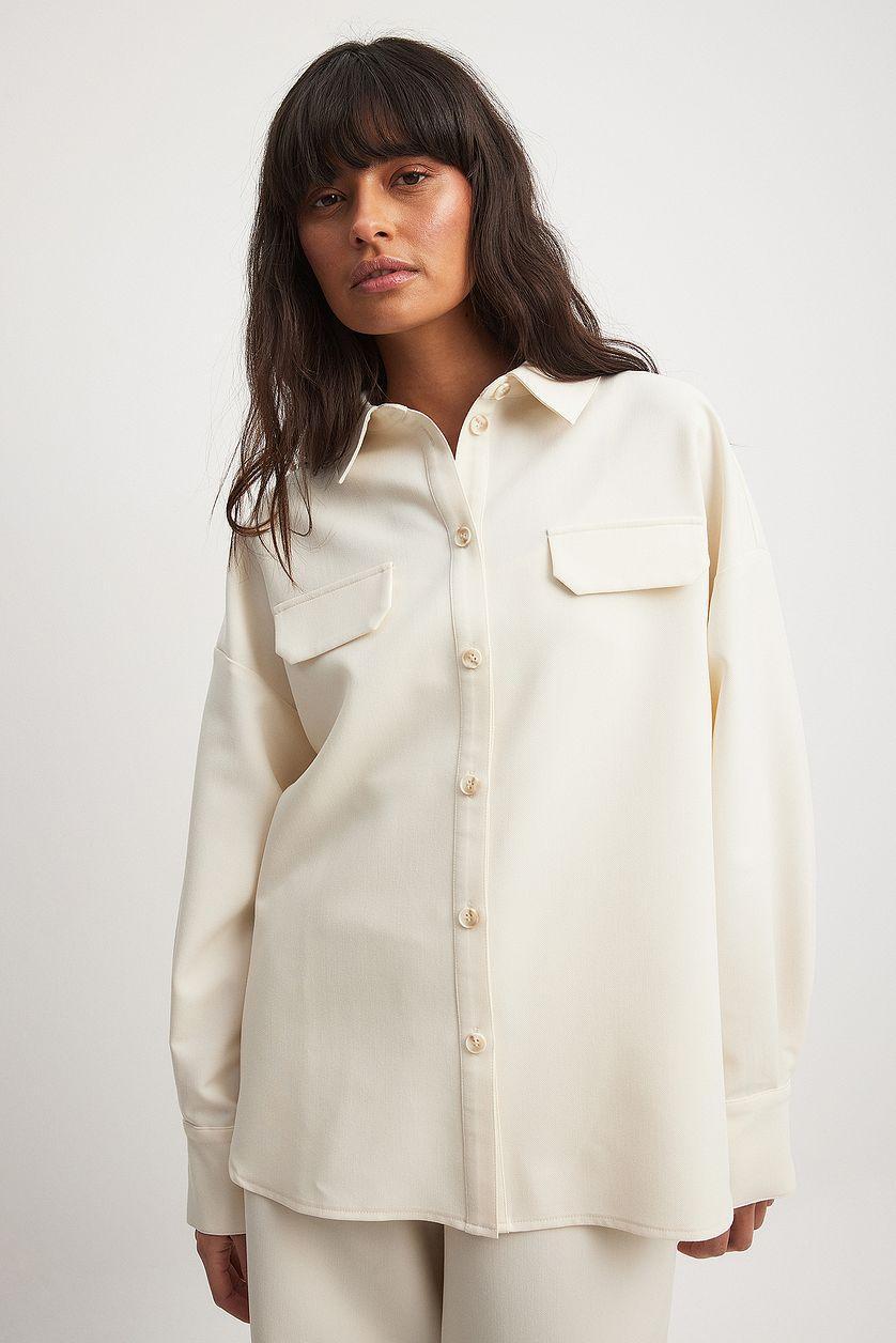 Oversized Flowy Shirt Product Image