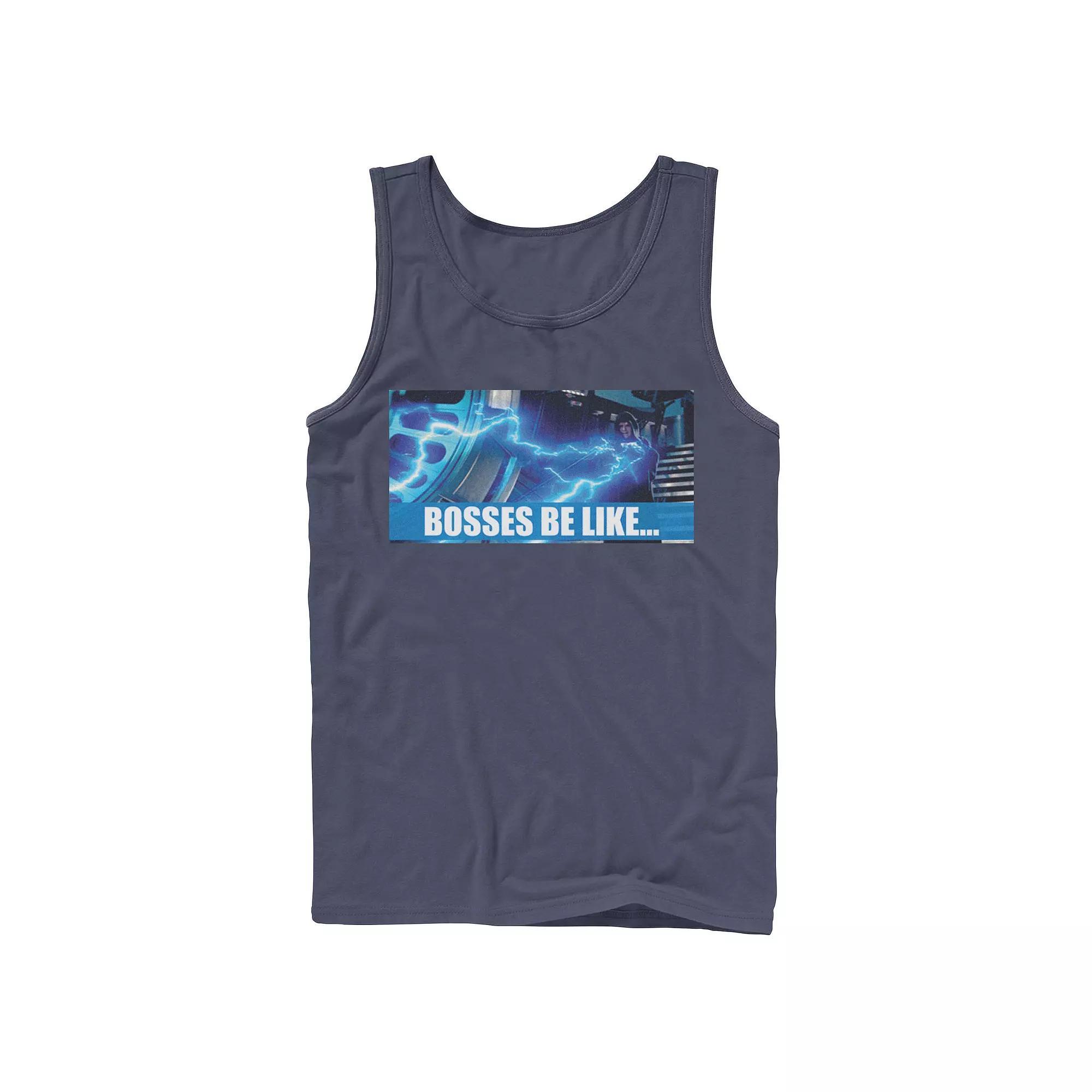Men's Star Wars Bosses Be Like Meme Tank Top,  Product Image