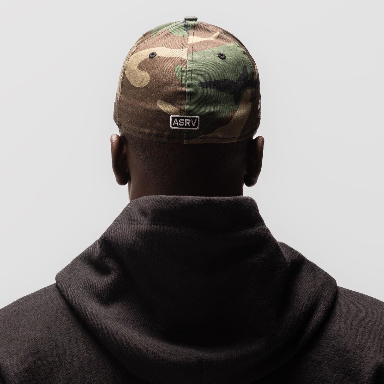 New Era® 59Fifty® Low Profile Hat - Woodland Camo/White "Wings" Product Image