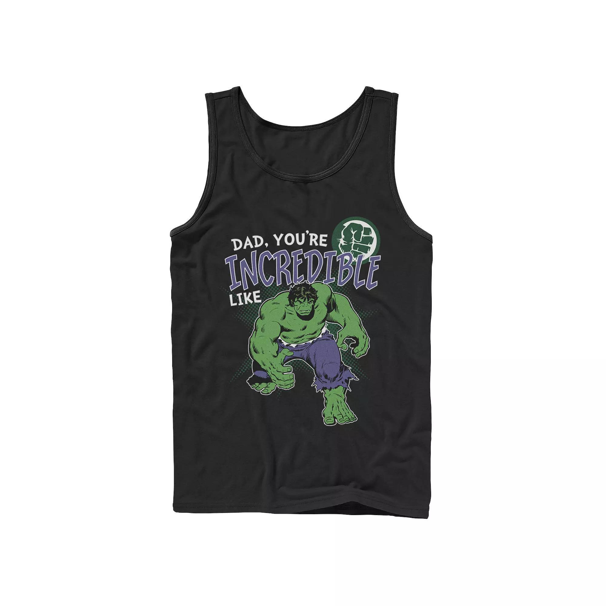 Men's Jurassic Park Blue Retro Classic Icon Tank Top,  Product Image