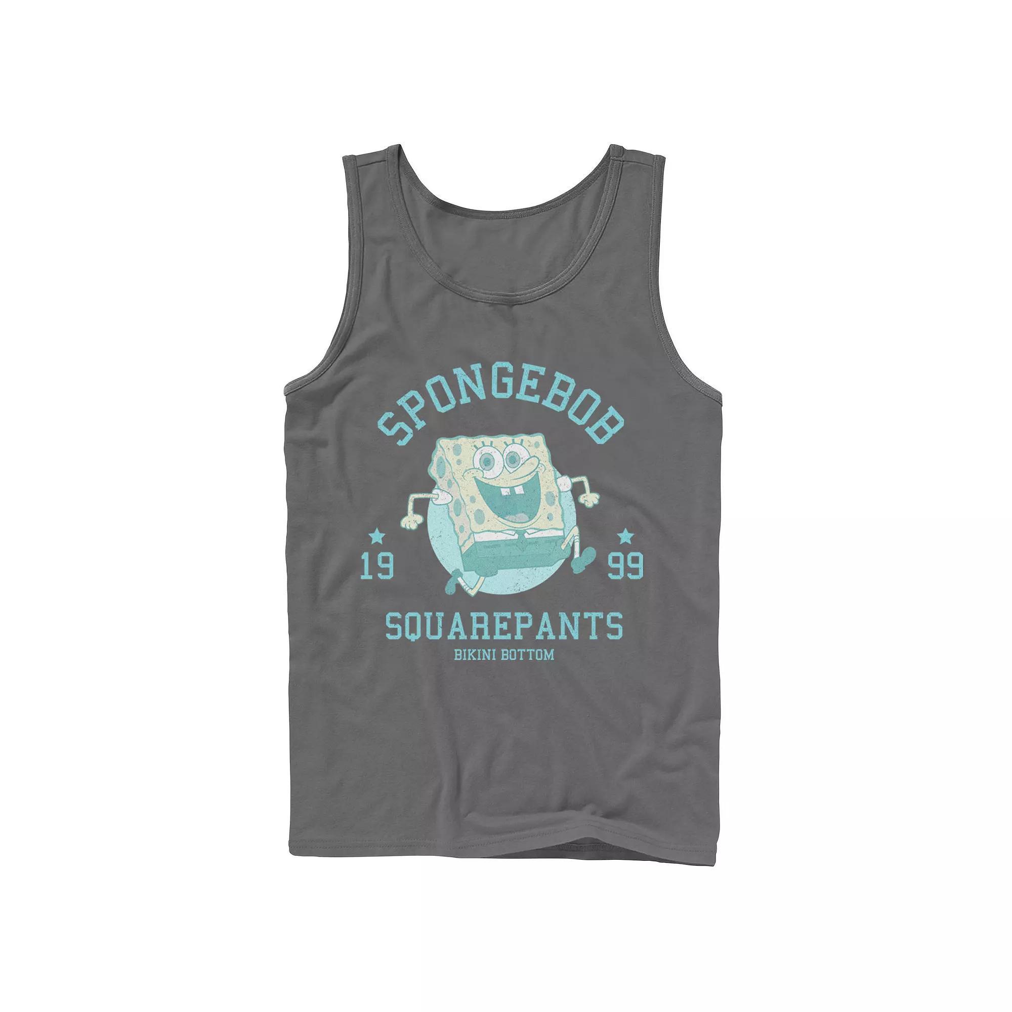 Men's Nickelodeon SpongeBob SquarePants Retro Bikini Bottom Tank Top,  Product Image