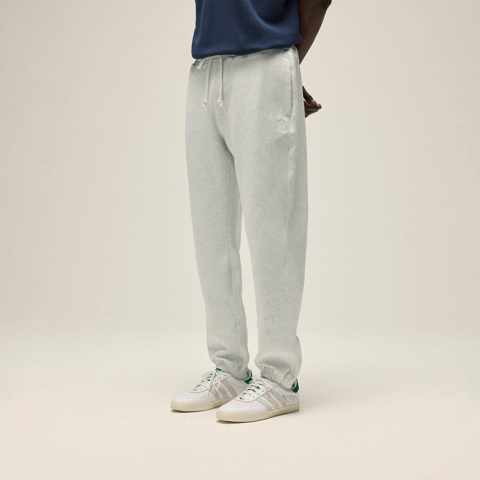 Kith Compact Knit Williams I Sweatpant - Light Heather Grey Male Product Image